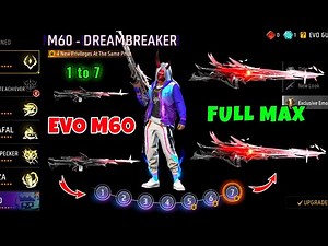 New Evo M60 Max 👿 0 to 7 Level लेकिन Y GAMING का Diamond 💎 Khatam Ho गया 😭 Garena Free Fire 🔥