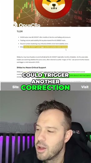 SHIB Price Prediction Round Numbers & Support Levels #cryptocurrency #crypto #shib