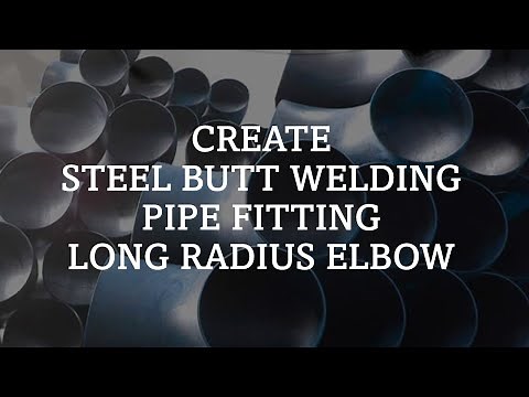 Create Long Radius Elbow Revit Family (Parametric)