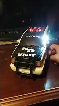 Road Rippers police K9 SUV with on & off spotlight