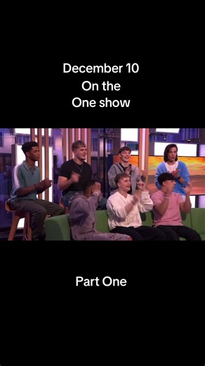 December 10 Boyband Interview on BBC One Show