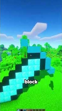 how to make a sword statue? #minecraft @ItsKingBlake