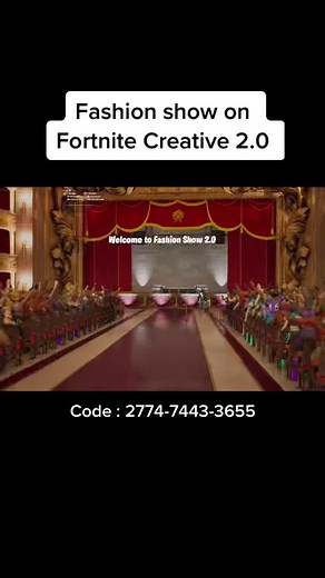 Created by KKSlider #fortnitecreative #UEFN #foryou #fortnitenews | fashion show fortnite