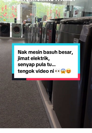 Rekomendasi Mesin Basuh Kapasiti Besar yang Jimat Elektrik