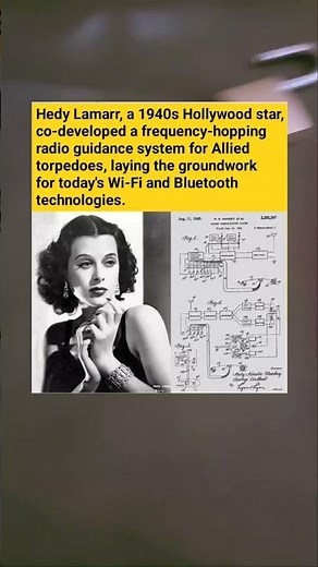 Hedy Lamarr: The Hollywood Star Who Invented Wi-Fi (True Story)