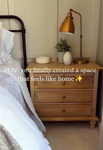 Upgrade your bedside setup ✨ This Lionel 3 Drawer End Table does more than you think#hulalahome #homedecor #endtable #nightstand #livingroomdecor