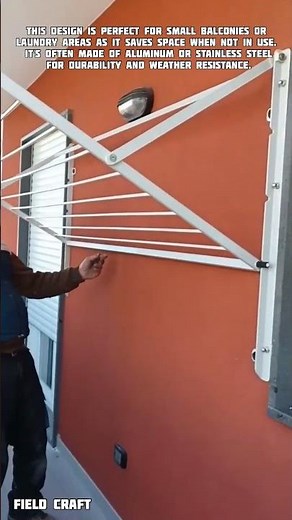 Easy Installation of a Retractable Drying Line