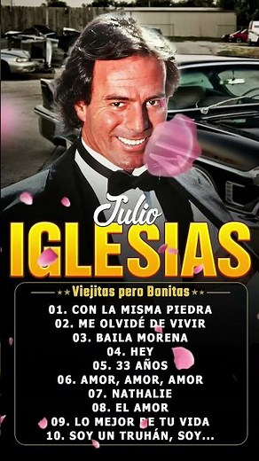Julio Iglesias 80s y 90s Sus Grandes Exitos - Baladas Clásicas Románticas De Julio Iglesias