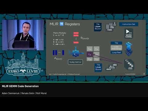 2026 EuroLLVM - Self-Contained, Target-Specific GEMM Code Generation in MLIR