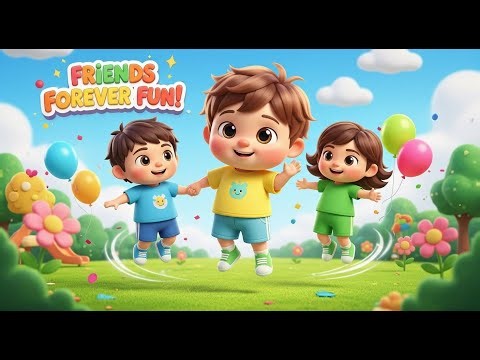 The More We Get Together – Nursery Rhyme, Toddler Learning, Friendship Fun, and Playful Social Play