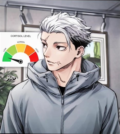 High Cortisol vs Low Cortisol Modulo Yuji || Jujutsu kaisen || #yuji #modulo