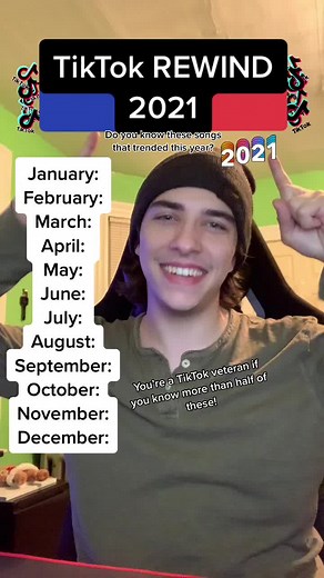 TikTok Rewind 2021: Guess the Trending Songs Challenge