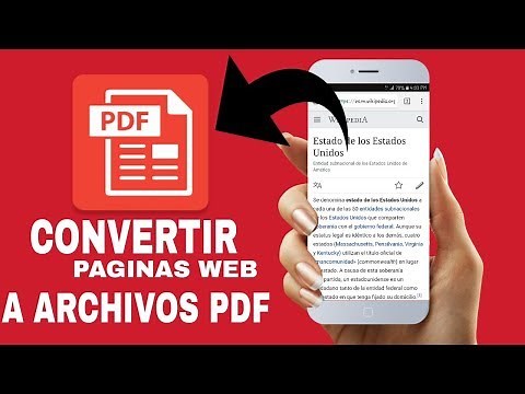 CONVERTIR PAGINAS WEB A ARCHIVOS PDF FACIL Y RÁPIDO