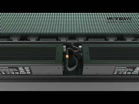 Muxwave Holographic Invisible Screen Installation Video M Series with Steel Mesh (Hanging Up)