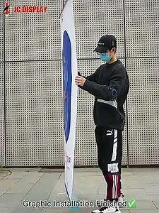 How to Install a roll up banner stand with graphic?