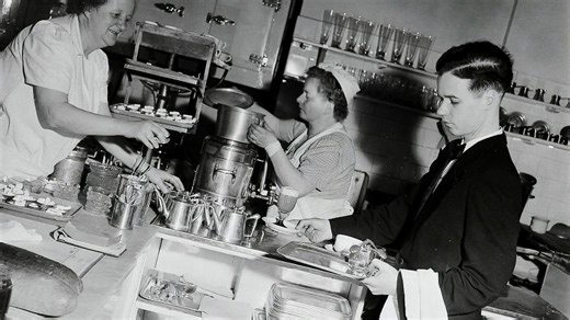 Vintage menus show what eating out was like in the 1950s