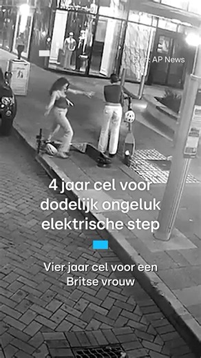 4 jaar cel voor dodelijk ongeluk elektrische step | RTL Nieuws