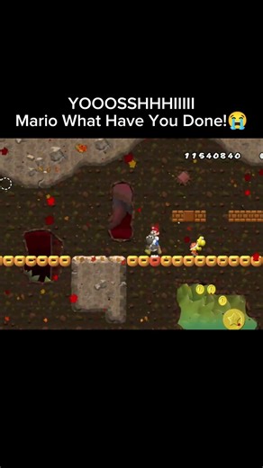 Mario! What Have You Done #mario #nintendo #retrogaming