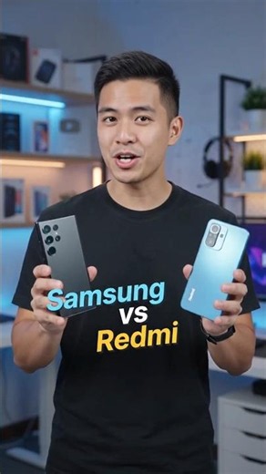 #smartphone #tech samsung vs red me