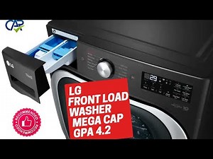 MEGA CAP REVIEW LG FRONT LOAD WASHER 5.2 C.U.FT