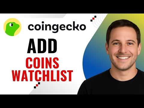 How to Add Coins to Your CoinGecko Watchlist