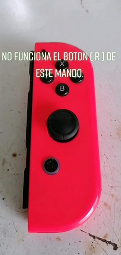 Cómo arreglar el botón R de tu Nintendo Switch