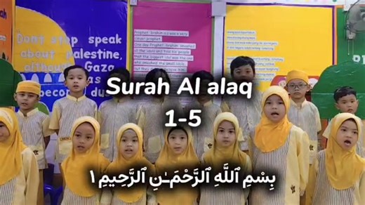 LITTLE CALIPHS TAMAN SRI MANJA TITLE: SURAH AL ALAQ (AYAT 1-5) CLASS : PRA TAHFIZ TEACHER'S NAME : TEACHER HADIRAH #LittleCaliphs #TadikaKhalifahMentari #littlecaliphstamanmedan #littlecaliphstamansrimanja #littlecaliphsbandarsunway