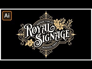 Vintage Text Effect in Adobe Illustrator | Alternate Letters | Graphic design