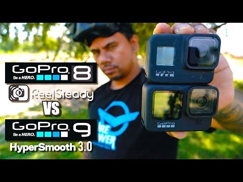 GoPro Hero 9 Black | HyperSmooth 3.0 VS ReelSteady Go | Review