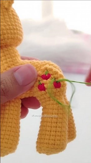 pony crochet custom 💕 mlp applejack #crochet #diy #amigurumicrochet #mylitlepony