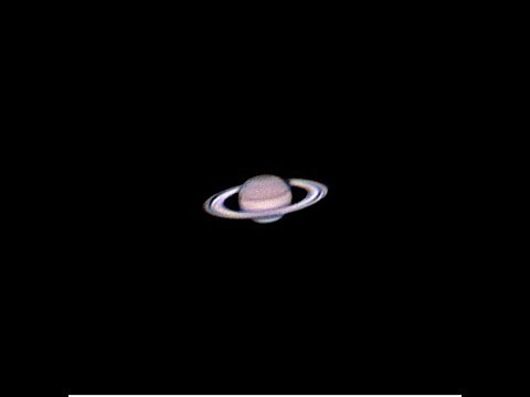 View of Saturn with a Svbony Sv 105 camera