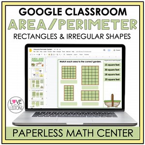 Area and Perimeter / Distance Learning / Google Classroom