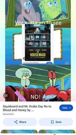 Squidward & Mr Krabs Says No To The Housemaid (2025)