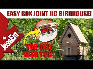 How to Build a Rustic Log Cabin Birdhouse | Easy DIY Woodworking Project