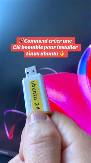 65K views · 466 reactions | ✅ comment créer une clé bootable pour Linux Ubuntu 24 LTS  #linux #Ubuntu #windows #astuces | Astuces | Facebook