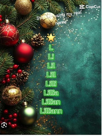 Still not using my real name!