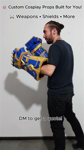 Vi gauntlets League of Legends cosplay prop #cosplay #leagueoflegends #vicosplay #lolcosplay
