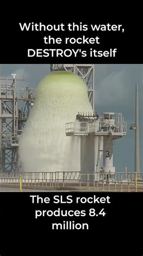 Why NASA Dumps 450,000 Gallons of Water Before Every Launch