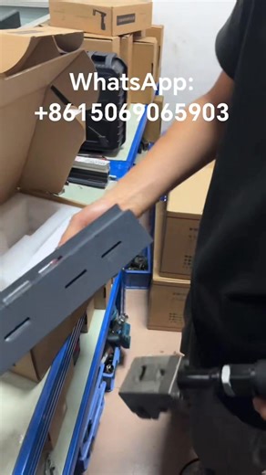 6.5K views · 33 reactions | Portable Aluminum Window and Door Water Drain/Joint Corner Hole punch Machine WhatsApp: 150 6906 5903 We can make dies according to customer requirements,machine delivery from China by air shipping,if you have interested,please contact me by WhatsApp | Jinan Bohman Machinery Co.,Ltd | Facebook