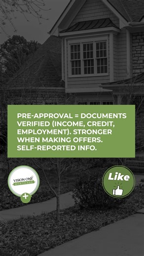 Prequalification shows what you might afford. Preapproval proves you’re ready to buy. 🏠✅ Learn the difference and take your first confident step toward homeownership. 👉 Start today at www.visiononemortgage.com #Preapproval #MortgageTips #FirstTimeBuyer #HomeLoanProcess #VisionOneMortgage | The Mortgage Guide