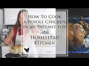 IP Whole Chicken - EASY RECIPE!