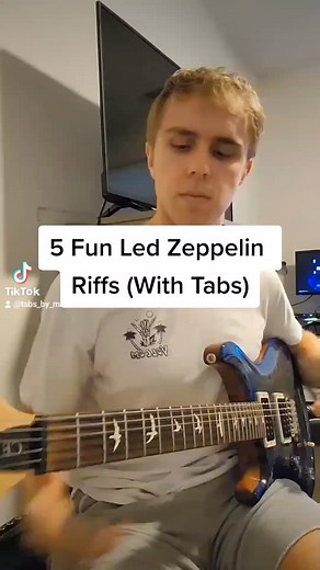 Top 5 Fun Led Zeppelin Riffs to Play on Guitar!