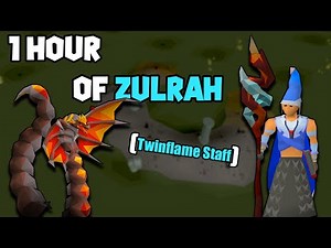 1 Hour of Zulrah w/ Twinflame Staff (OSRS Zulrah examples)