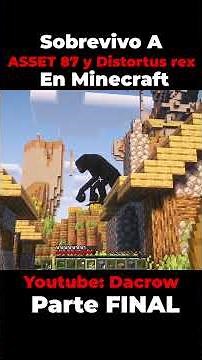 Sobrevivo a los DINOS más PELIGROSOS de Jurassick Park en MINECRAFT | Parte FINAL #minecraft #terror