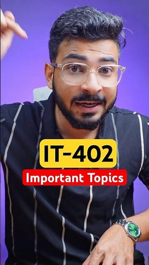 IT-402 Important Topic 🔥| Class 10 IT 402|Information Technology Class 10