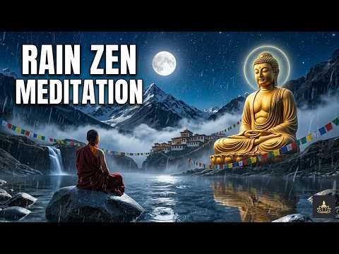 Buddha Rain Meditation 🌧️ Calm Your Mind & Fall Asleep Faster