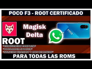 Poco F3 - Root FULL CERTIFICADO ! FUNCIONA WHASTAPP , APPS DE BANCOS Y TODO !