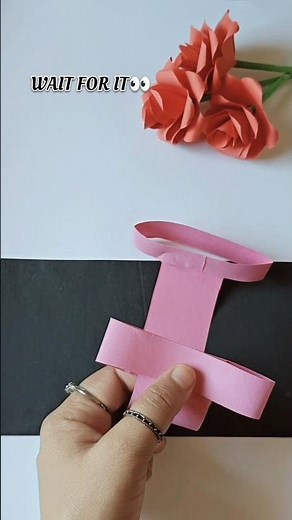 How is this possible? How did it become a perfect square😍 Easy paper craft #craft #cute #art #shorts