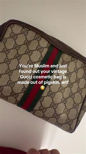 The scream I scrumpt when I read ‘pigskin’ 💀🐖 what do I do now? 😭 EDIT TO AD** people, HALAL doesn’t only mean food 🤦🏻‍♀️ #muslim #fyp #funny