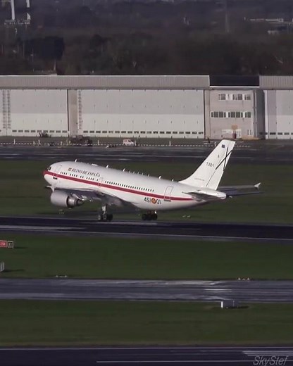 Brussels Airport Spanish Air Force Airbus A310